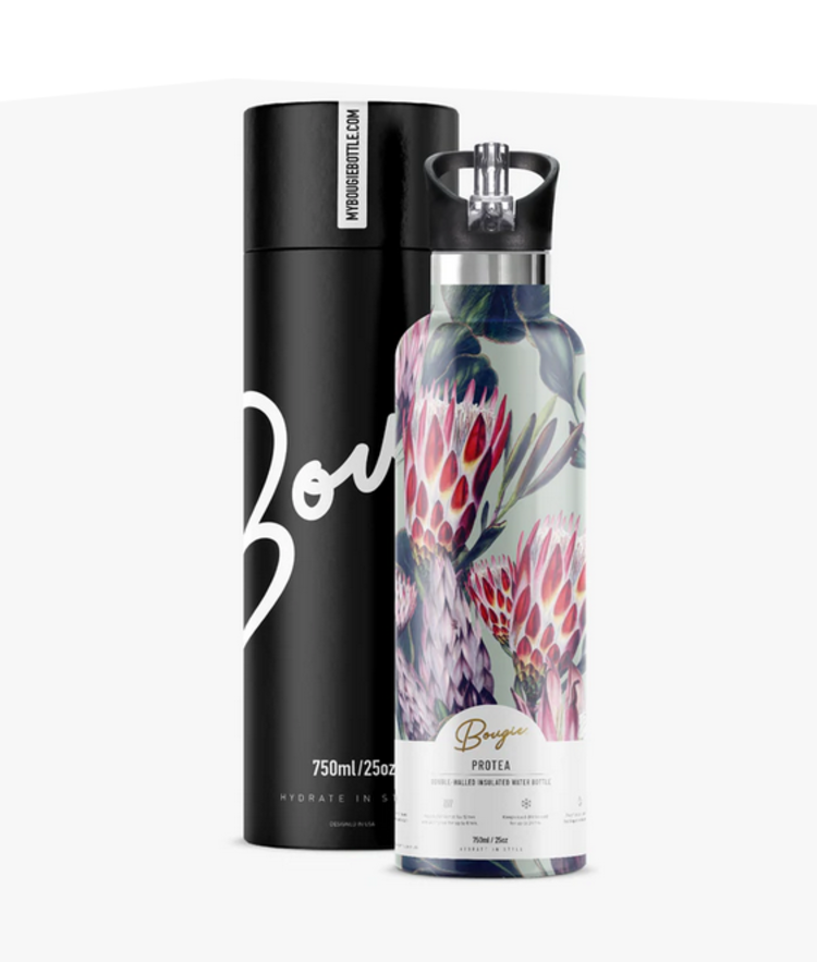 Bougie Bottle Protea 750ml