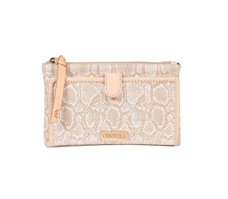 Consuela Slim Wallet Clay