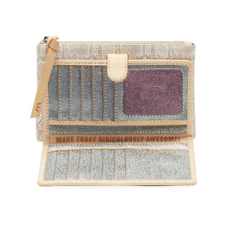 Consuela Slim Wallet Clay