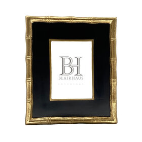 Chang Mai Black and Gold 4x6 Photo Frame