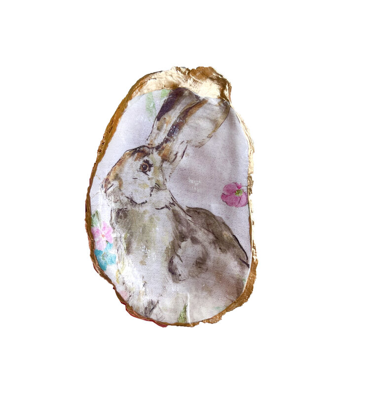 Watercolor Bunny Oyster