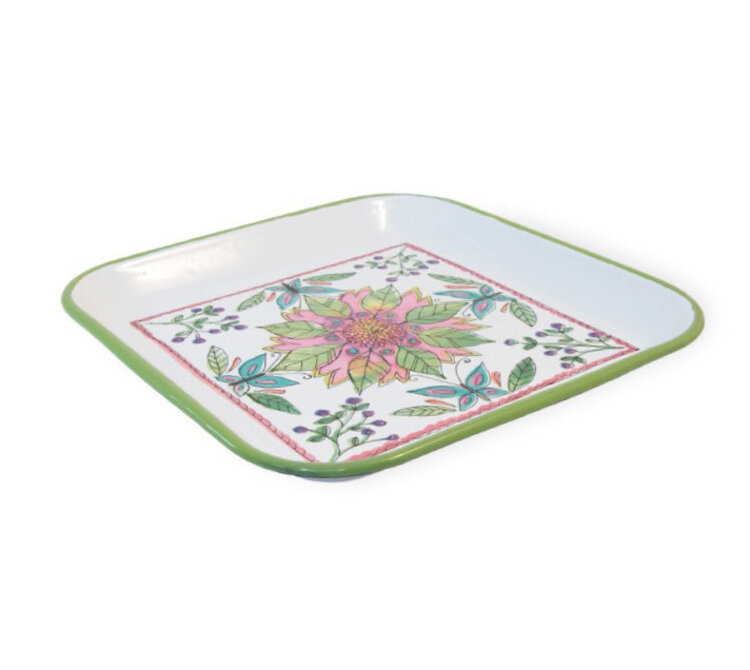 Blooming Blossom Square Tray