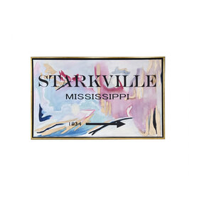 MKD Starkville Watercolor Framed Art 30x48