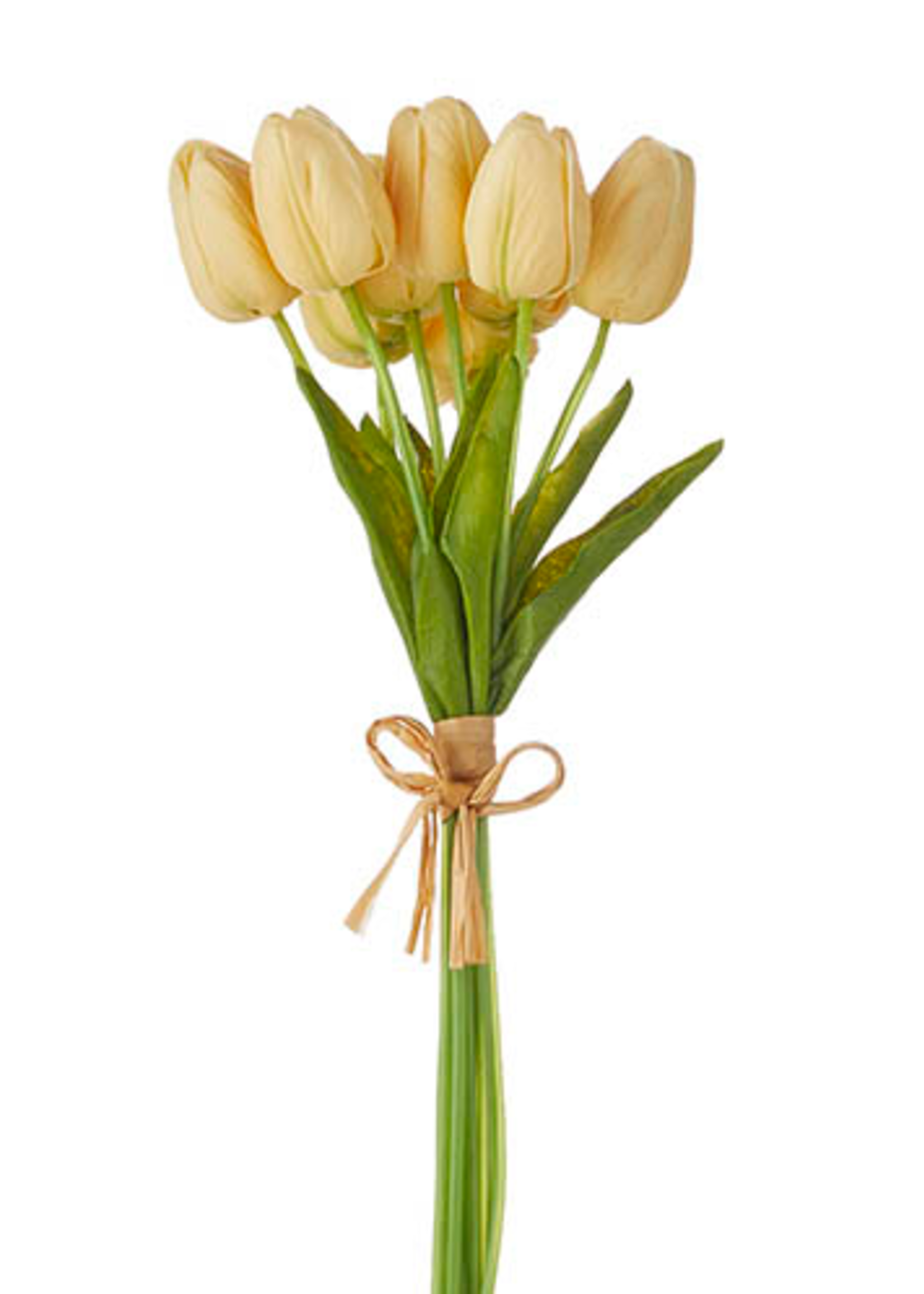 RealTouch Tulip Bundle Yellow 15"
