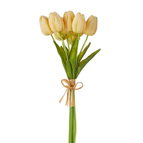 RealTouch Tulip Bundle Yellow 15"