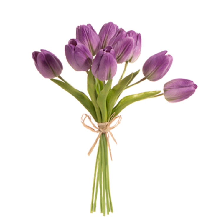 Real Touch Tulip Bundle Assorted