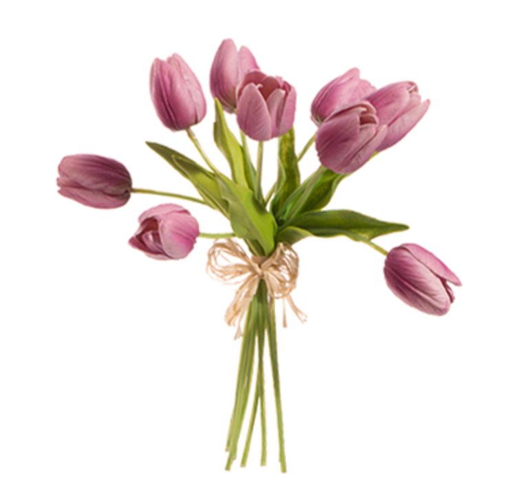 Real Touch Tulip Bundle Assorted