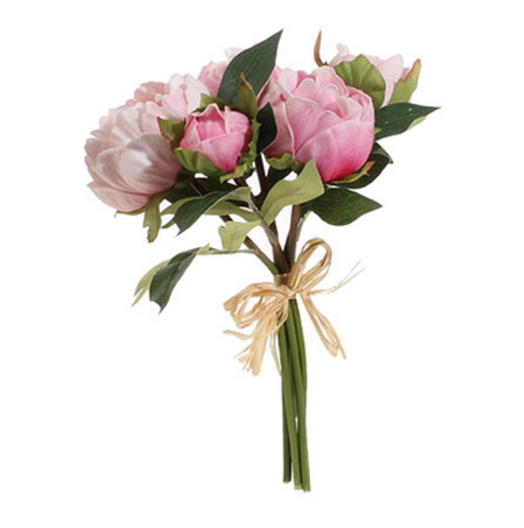 Real Touch Peony Bundle Multi Assorted