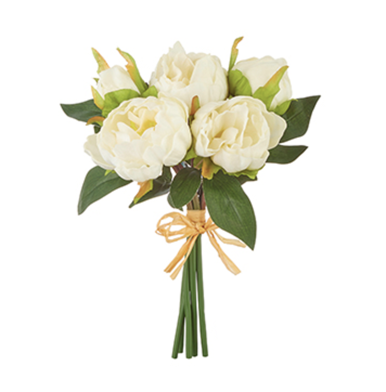 Real Touch Peony Bundle Solid Assorted