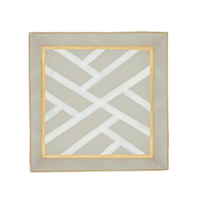 Newport Cocktail Napkin Tray Taupe