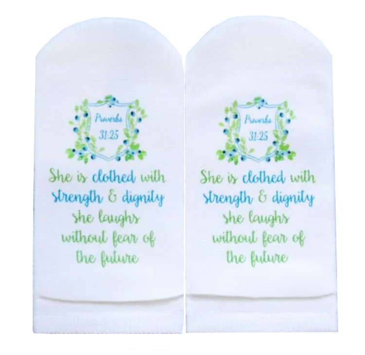 Standing on the Word Ladies Socks