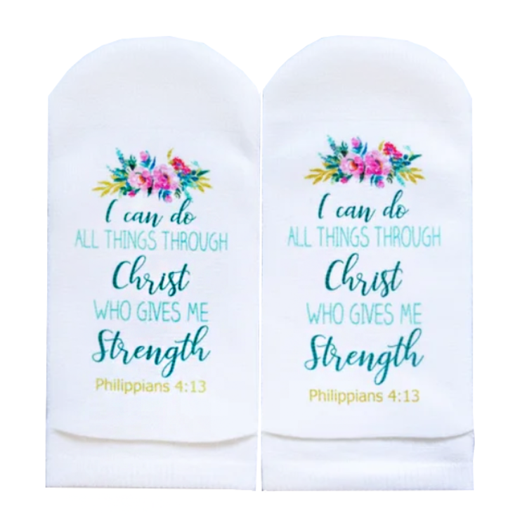 Standing on the Word Ladies Socks