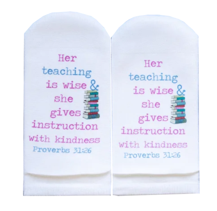 Standing on the Word Ladies Socks