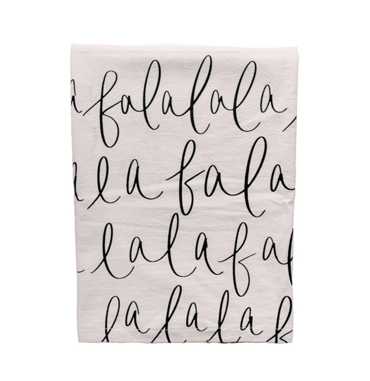 Fa La La La La Tea Towel