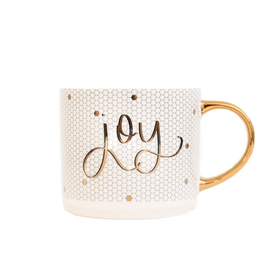 Joy Gold Tile Coffee Mug