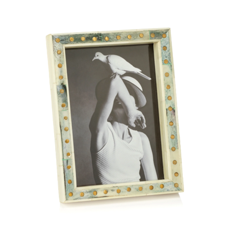 Punta Ala Inlaid Bone Frame 5x7