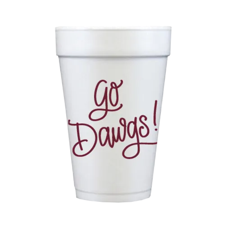 Mississippi State Foam Cups