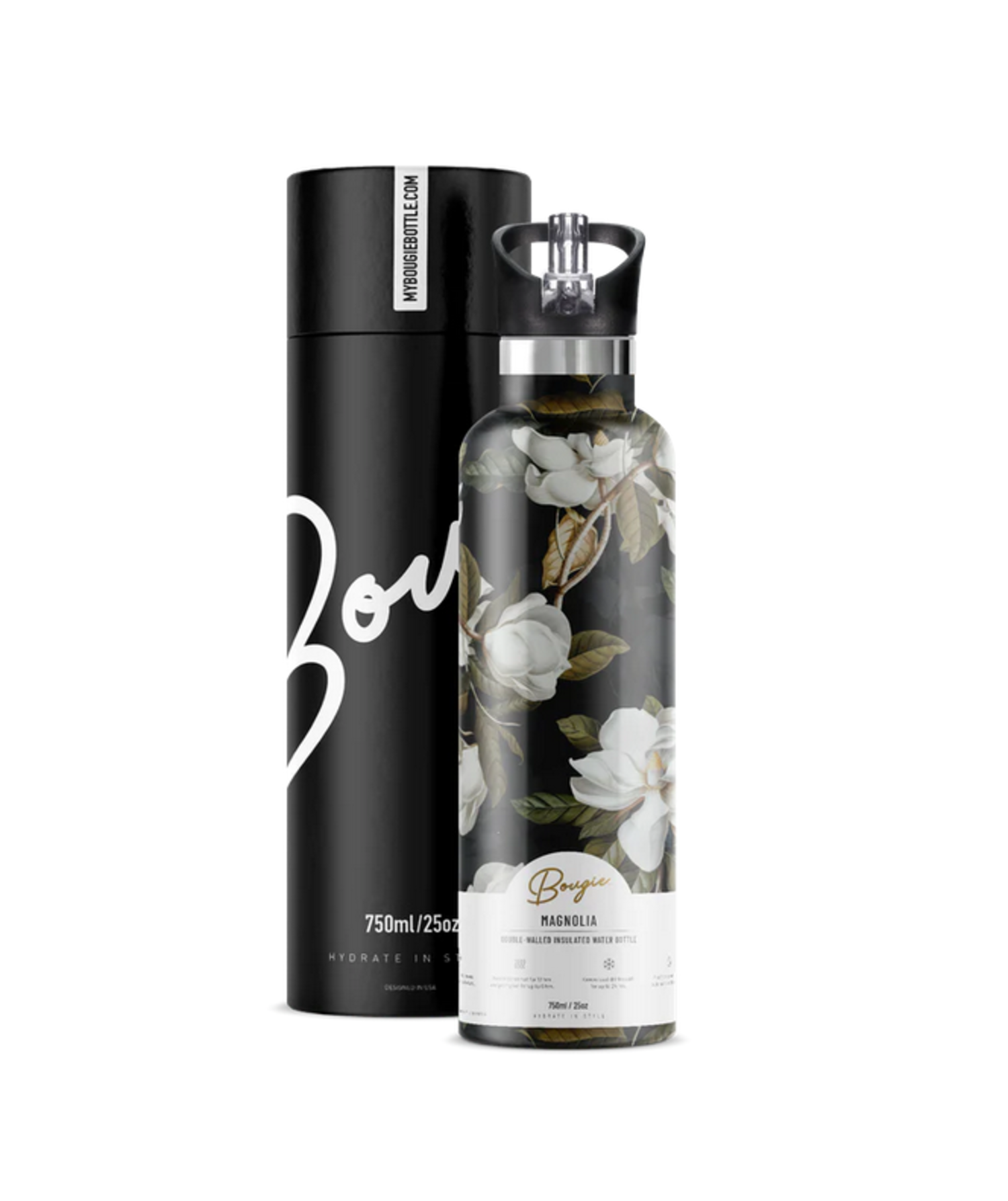 Bougie Water Bottle Magnolia - BlairHaus Interiors