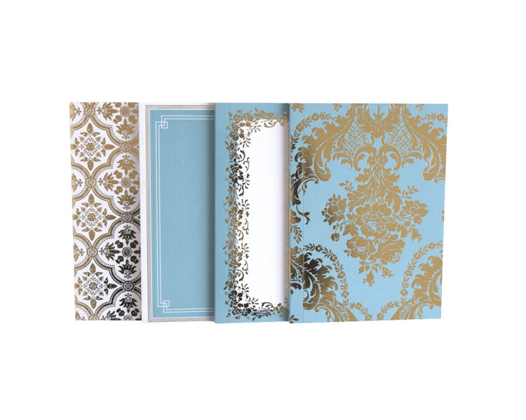 Gold Foil Notebook Set