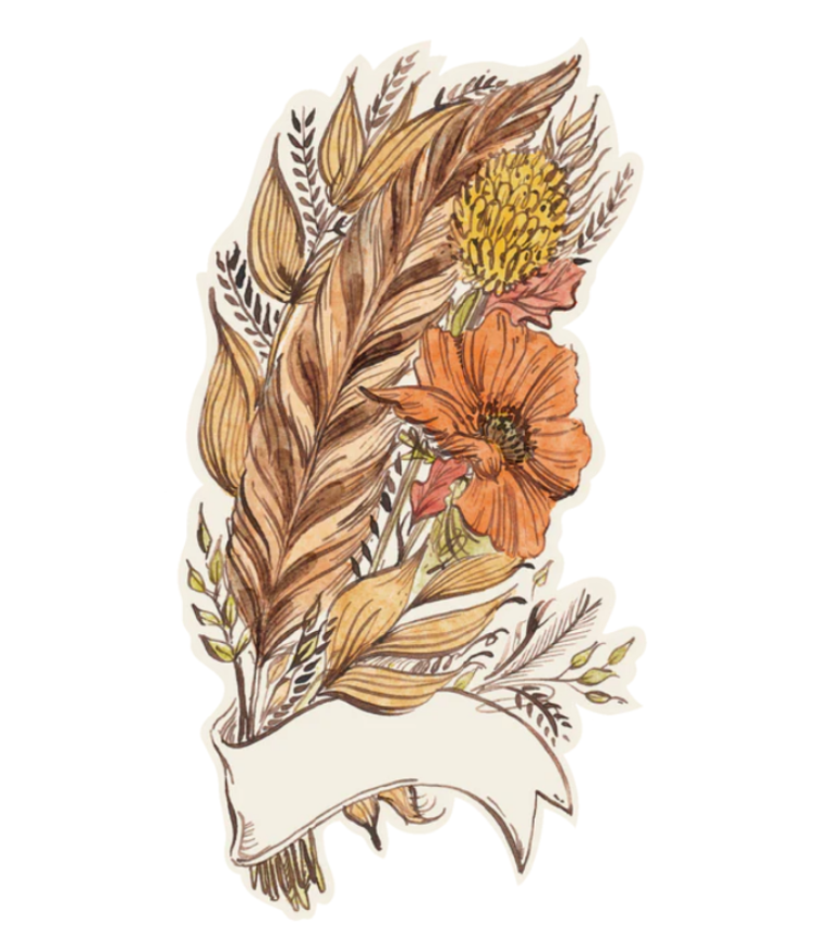 Feather Table Accent