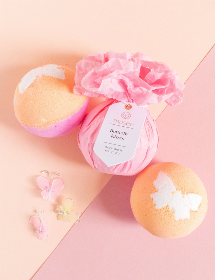 Musee Butterfly Kisses Bath Bomb