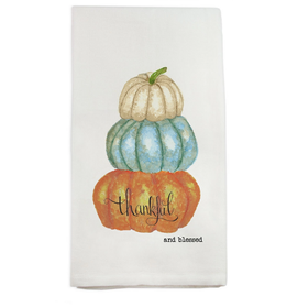 Pumpkins Thankful Dish Towel