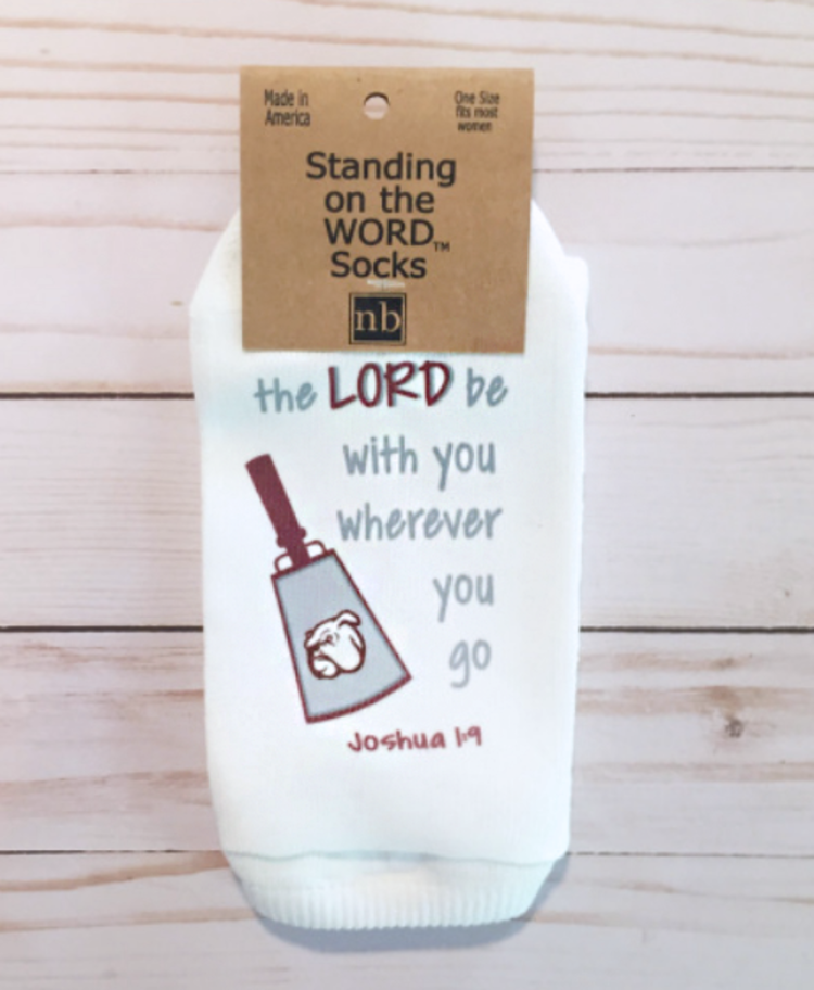 Standing on the Word Ladies Socks Collegiate