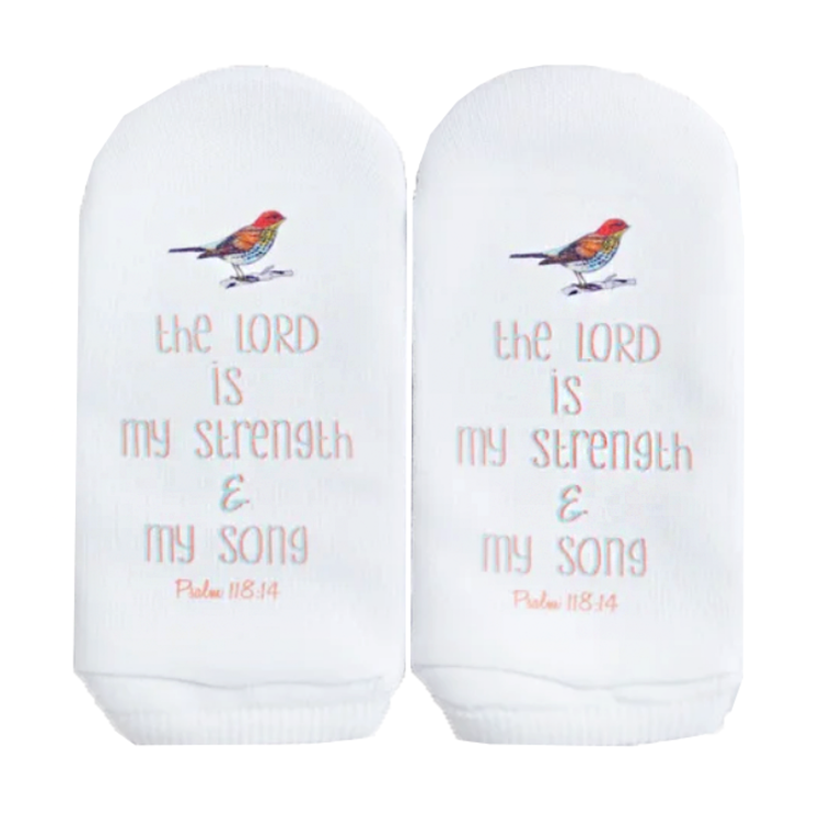 Standing on the Word Ladies Socks