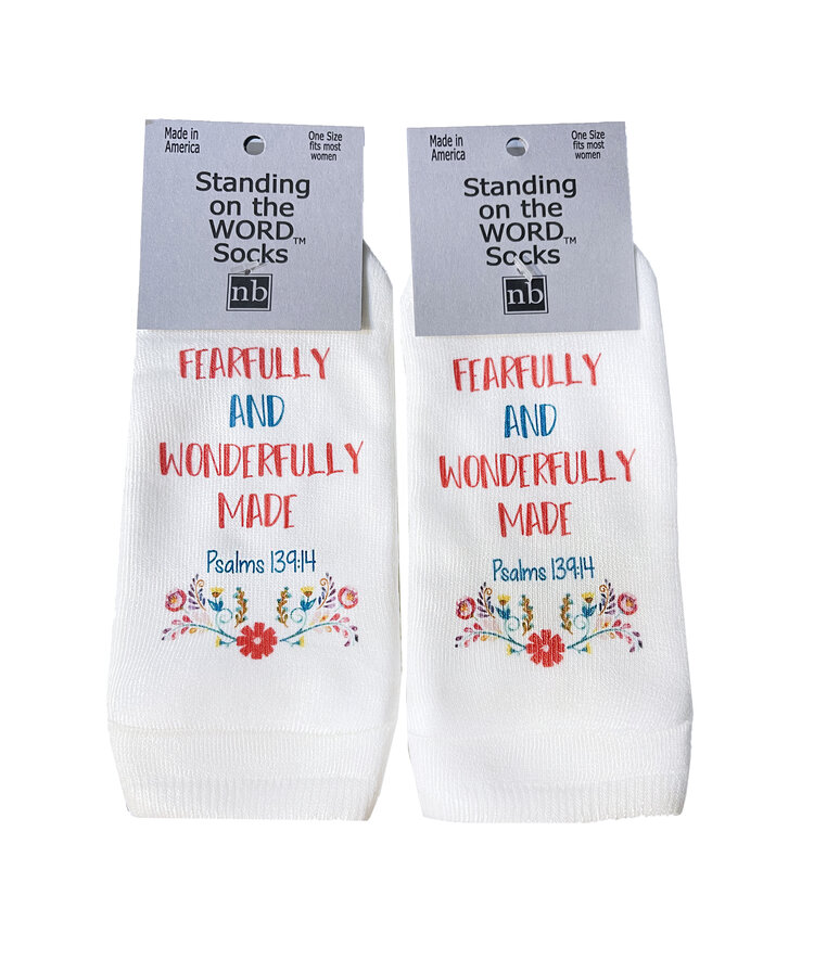Standing on the Word Ladies Socks 2