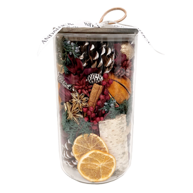 Holiday Spice Potpourri Jar