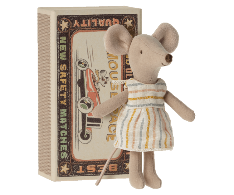 Big Sister Mouse In Matchbox