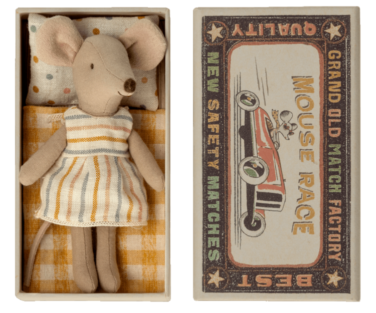 Big Sister Mouse In Matchbox