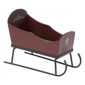 Maileg Mini Sleigh-Red