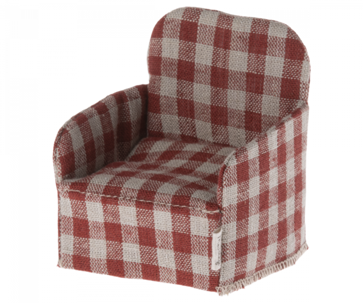 Maileg Mouse Chair-Red
