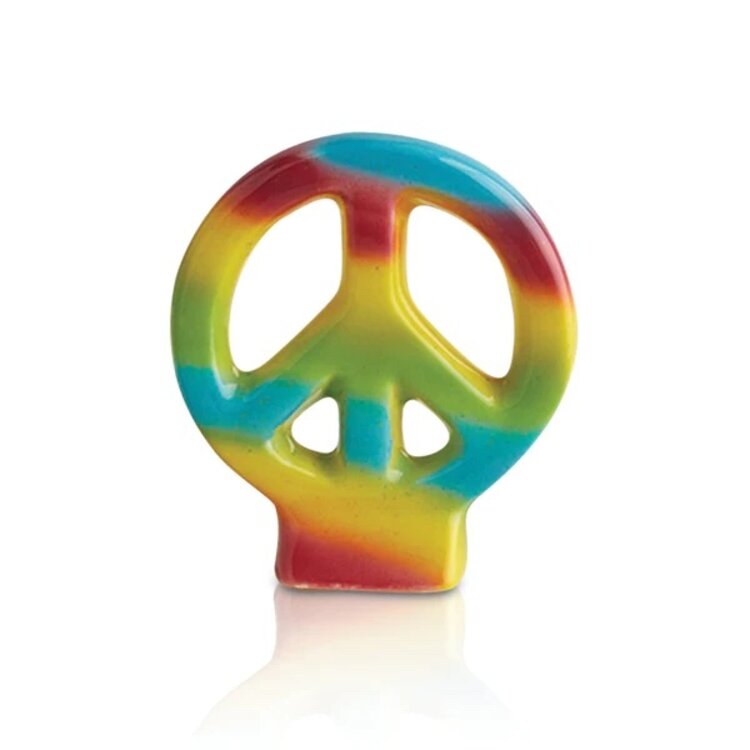 Nora Fleming Mini Peace Sign