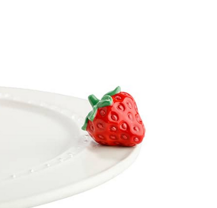 Nora Fleming Mini Food & Drink Strawberry "Juicy Fruit"