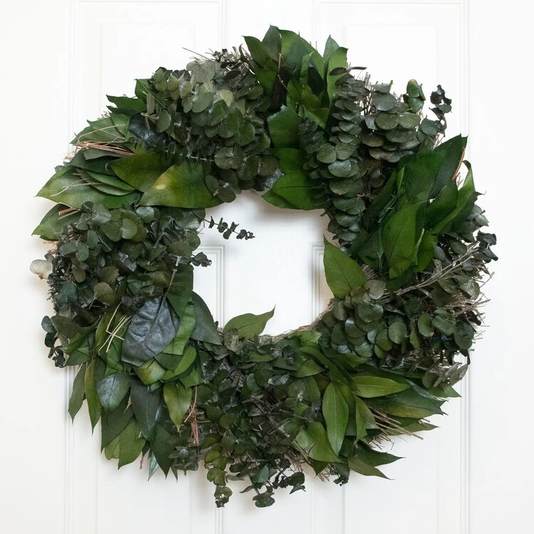Cottage Greenery Wreath