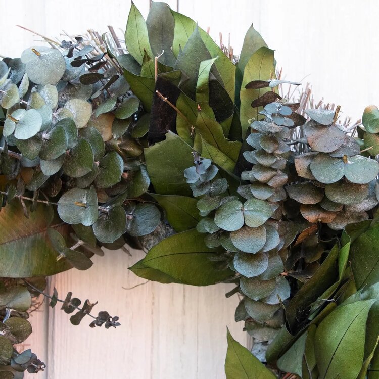 Cottage Greenery Wreath