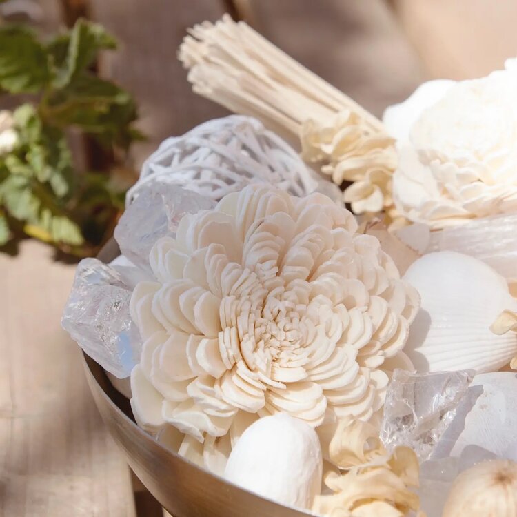 White Selenite & Sandalwood Potpourri