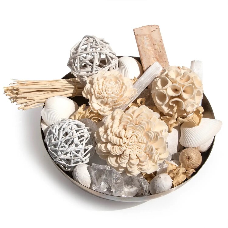 White Selenite & Sandalwood Potpourri