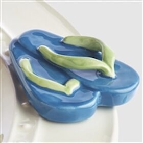 Nora Fleming Mini Flip Flops