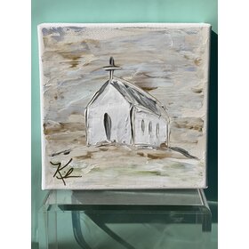 6x6 Gospel Art Church on the Hill