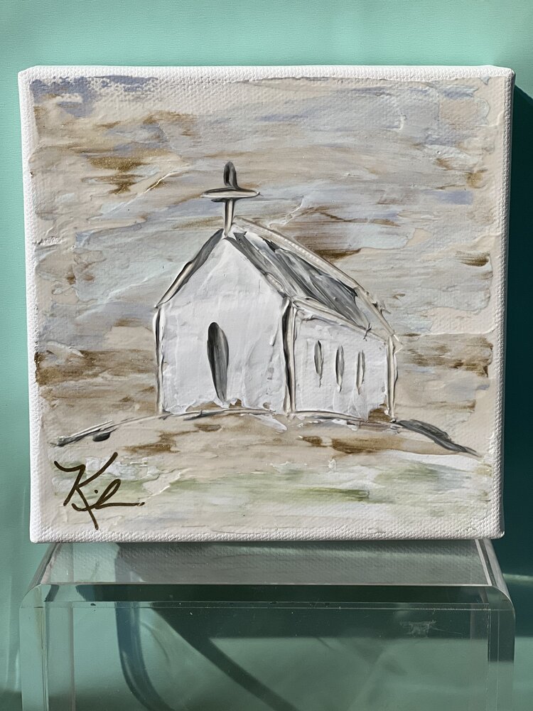 6x6 Gospel Art Church on the Hill