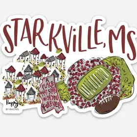 Starkville, MS Sticker