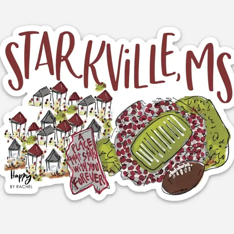 Starkville, MS Sticker
