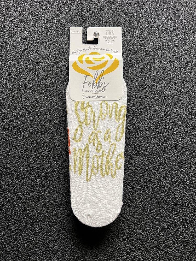 Strong As A Mother Socks