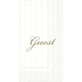 Monogram Guest Towel "Guest"