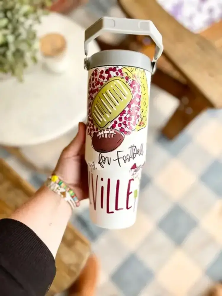 Starkville 30oz Tumbler w/Handle