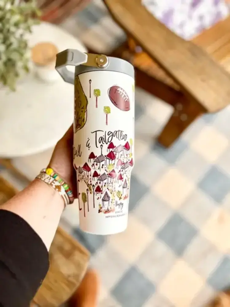 Starkville 30oz Tumbler w/Handle