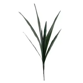 20" Cymbidium Orchid Leaf Spray